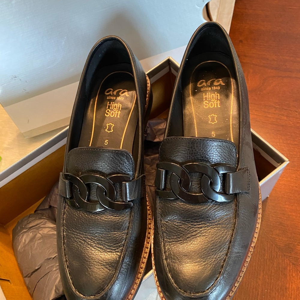 COPY - Ara Women’s  Black Loafers